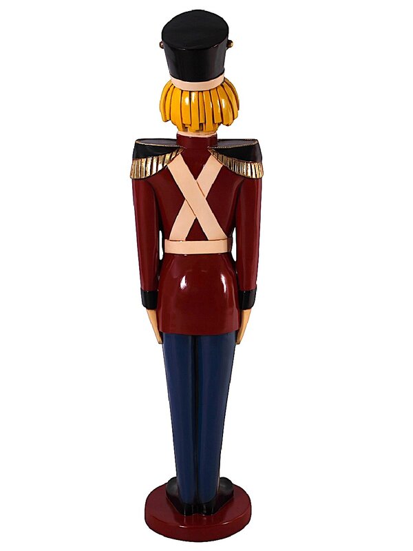 1.7m Nutcracker Tin Soldier Life Size Resin Christmas Ornament — image 6