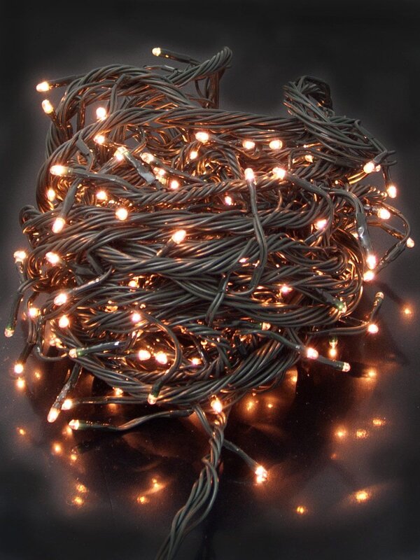 180 Clear Incandescent Twinkle Micro Bulb String Light - 9m