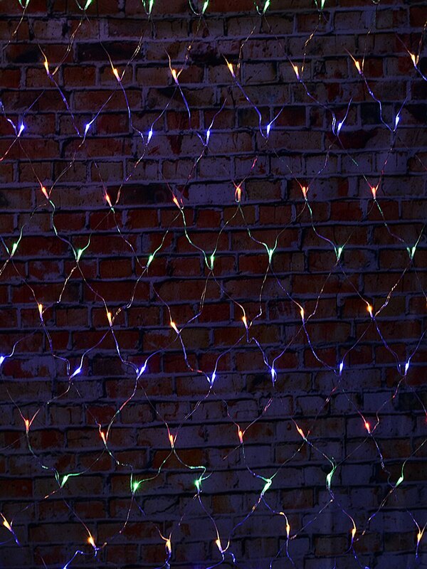 180 Multi Colour LED Net Lights 8 Function With Memory Hold | 1.8m x 1.8m — image 5