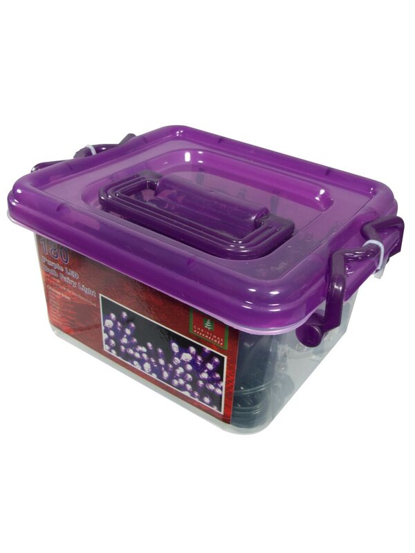 180 Purple LED String Light - 9m — image 4