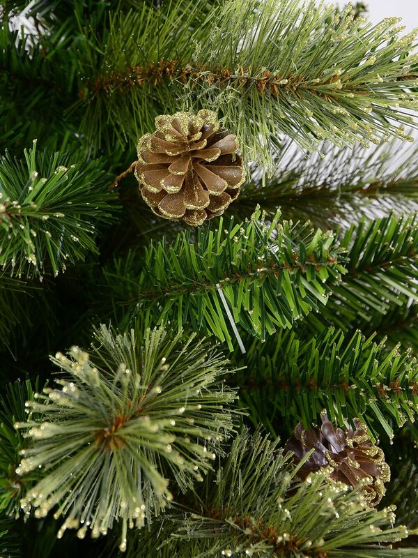 1.8m Dawn Dew Artificial Christmas Tree | 616 Tips & 43 Pine Cones — image 5