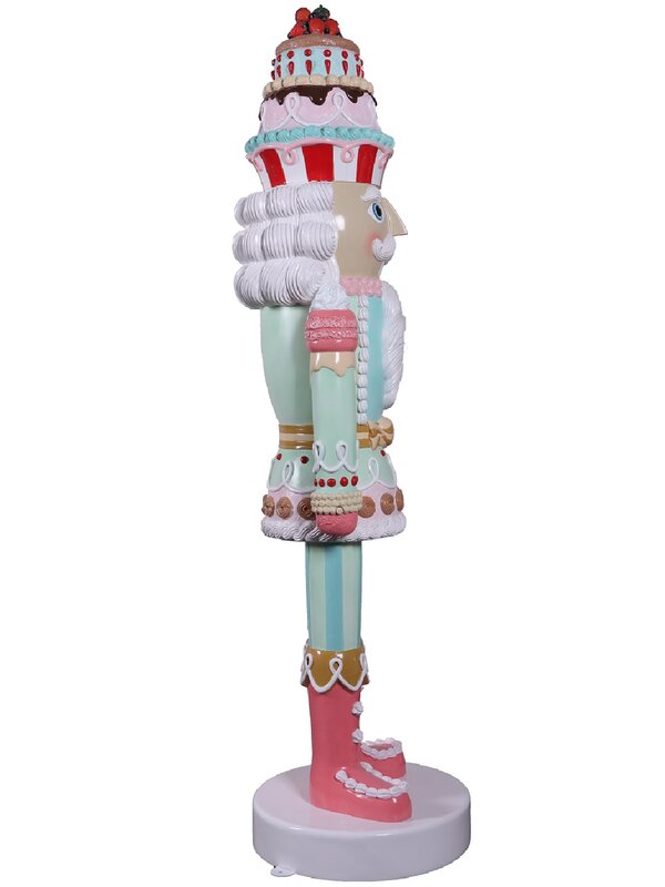 1.8m La Patissier Sweet Nutcracker Life Size Resin Christmas Ornament — image 3