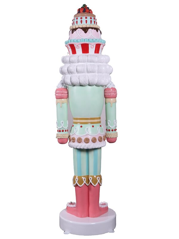 1.8m La Patissier Sweet Nutcracker Life Size Resin Christmas Ornament — image 4