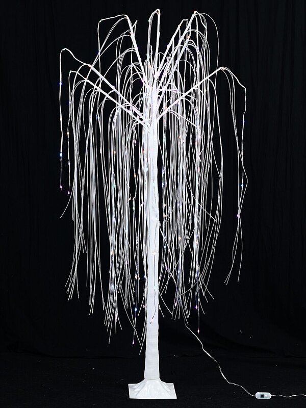 1.8m Multi Colour Digital LED Weeping Willow Outdoor Christmas Tree — image 9