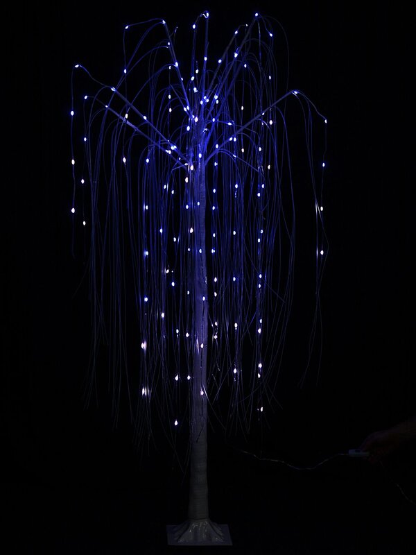 1.8m Multi Colour Digital LED Weeping Willow Outdoor Christmas Tree — image 8