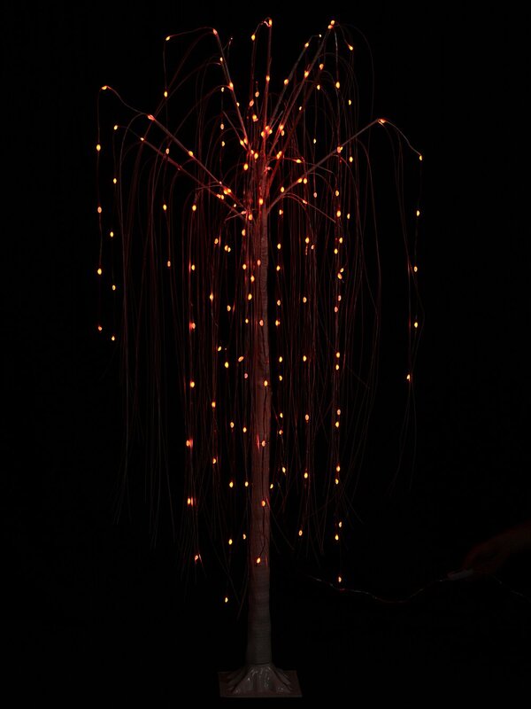 1.8m Multi Colour Digital LED Weeping Willow Outdoor Christmas Tree — image 2