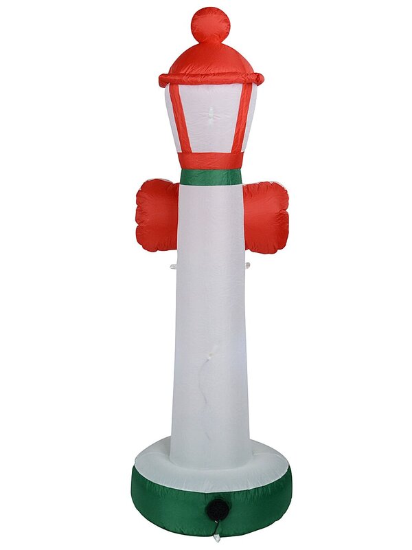 1.8m North Pole Street Lamp Illuminated Christmas Inflatable — image 5