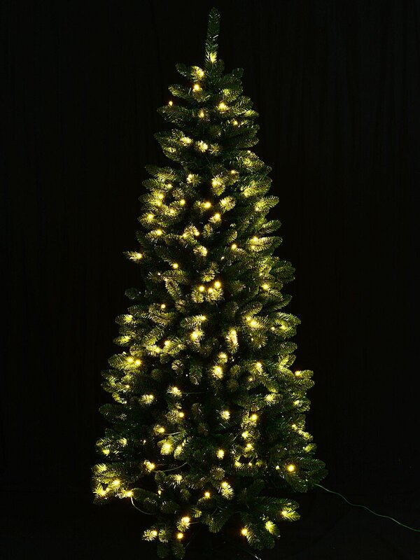 1.8m Pine Gorge Dual LED Pre-Lit Christmas Tree | 602 Tips & 250 Lights — image 6