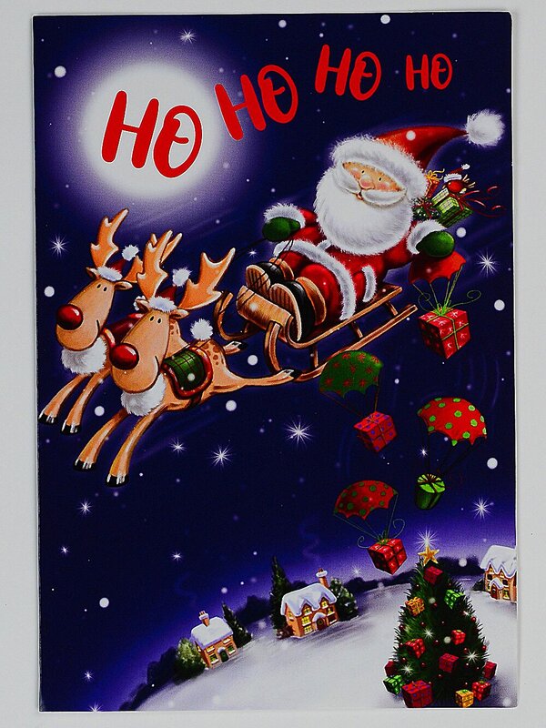 18x Cute Assorted Christmas Characters Greeting Cards Pack | 16cm — image 7