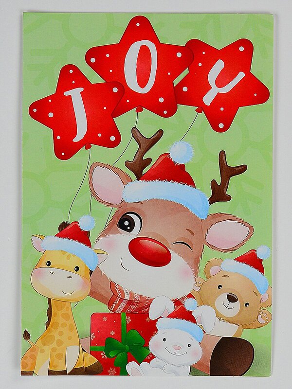 18x Cute Assorted Christmas Characters Greeting Cards Pack | 16cm — image 2