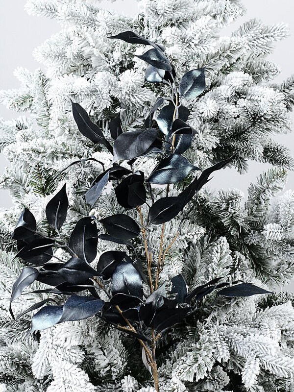 Blue Gum Tree Leaf With Opalescent Spray Long Christmas Stem | 1m — image 2