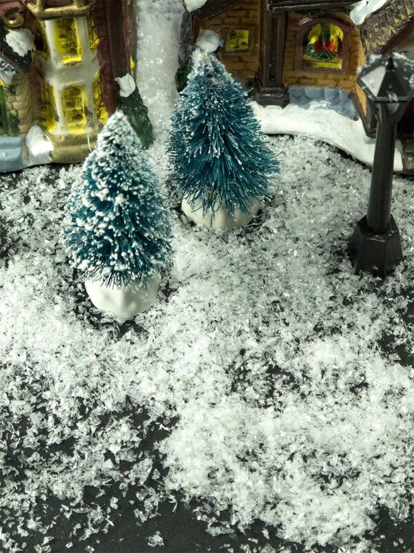 Iridescent Sprinkle Snowflakes | 200g Winter Wonderland Shimmering Snow — image 3
