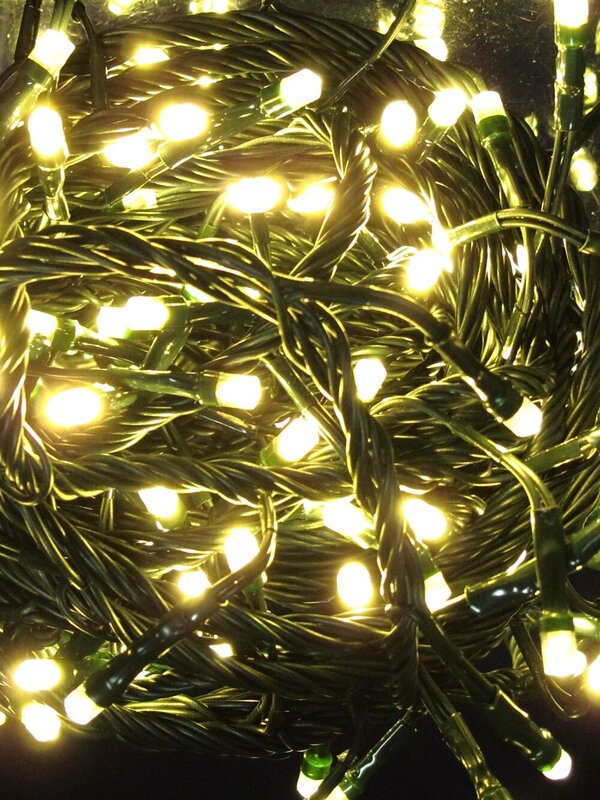 500 Warm White LED 25m String Fairy Light — image 3