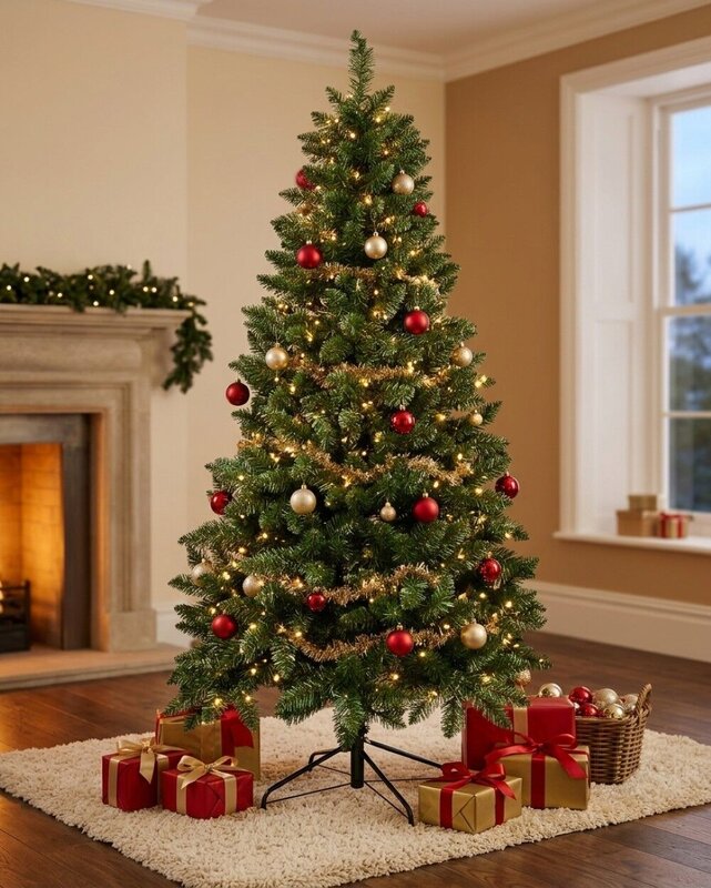 2.3m Norwegian Rjukan Fir Christmas Tree | 1472 Tips & Hinged Branches — image 4