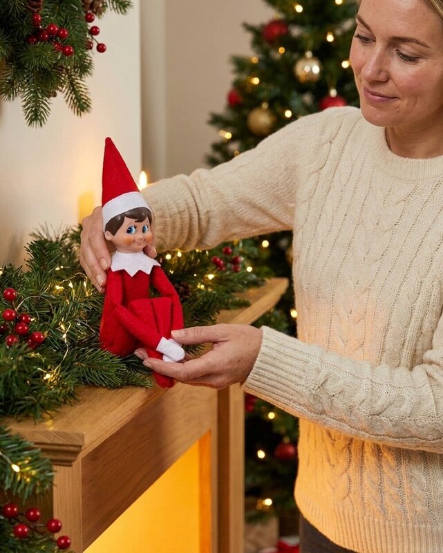 Official Elf On The Shelf: A Christmas Tradition | Boy Scout Elf & Book Set — image 3