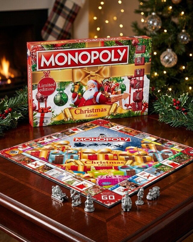 Monopoly: Christmas Edition Board Game | Festive Property Trading Set — image 2
