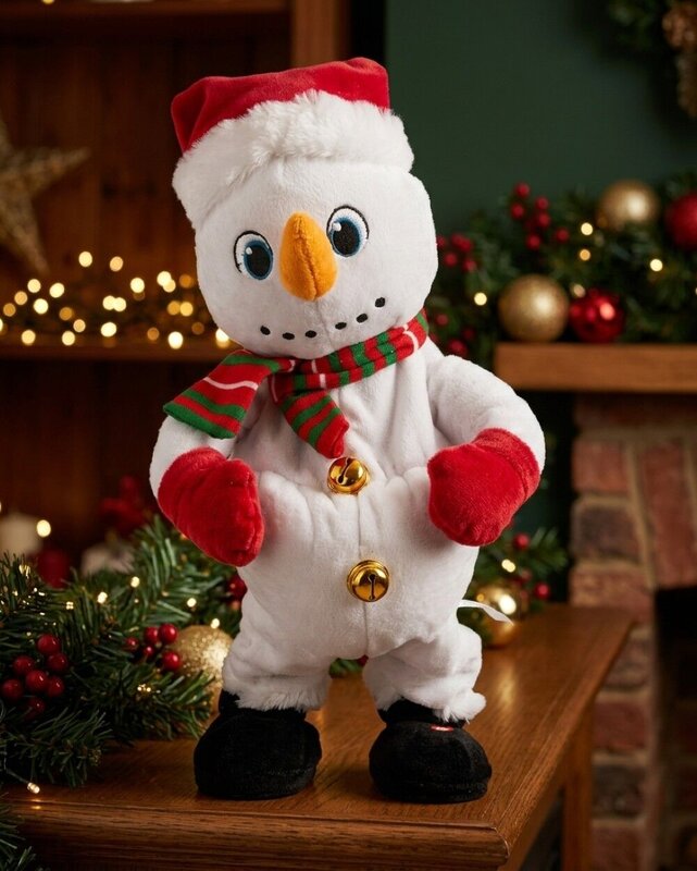 Animated Singing & Dancing Shake Your Groove Thing Disco Snowman | 38cm — image 3