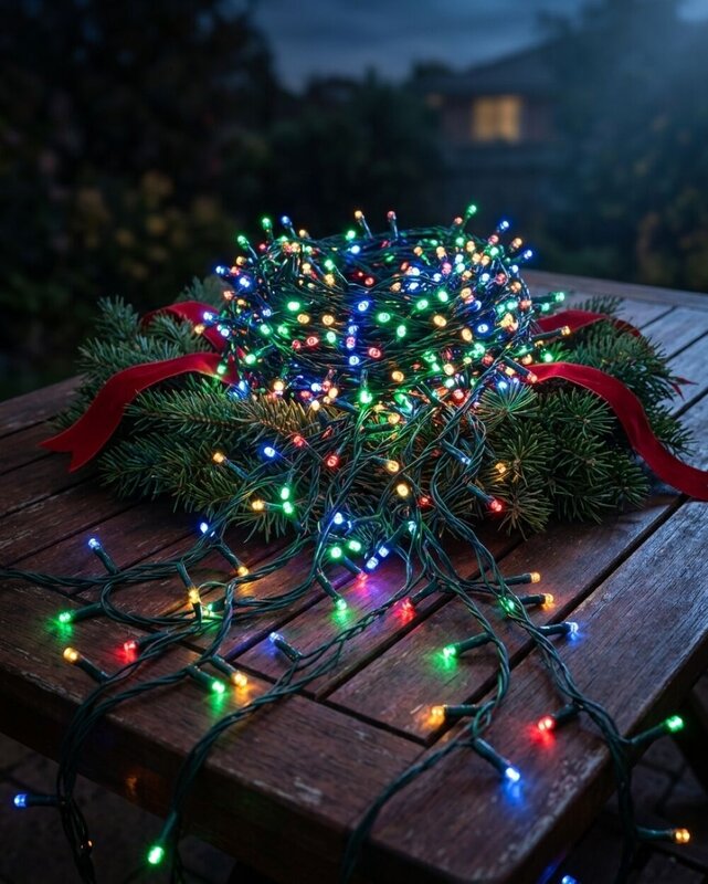 500 Multi Colour LED Solar String Fairy Lights 8 Function | 50m — image 2