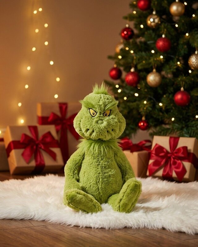 Official Dr. Seuss The Grinch Plush Toy | 40cm Soft Christmas Doll — image 3