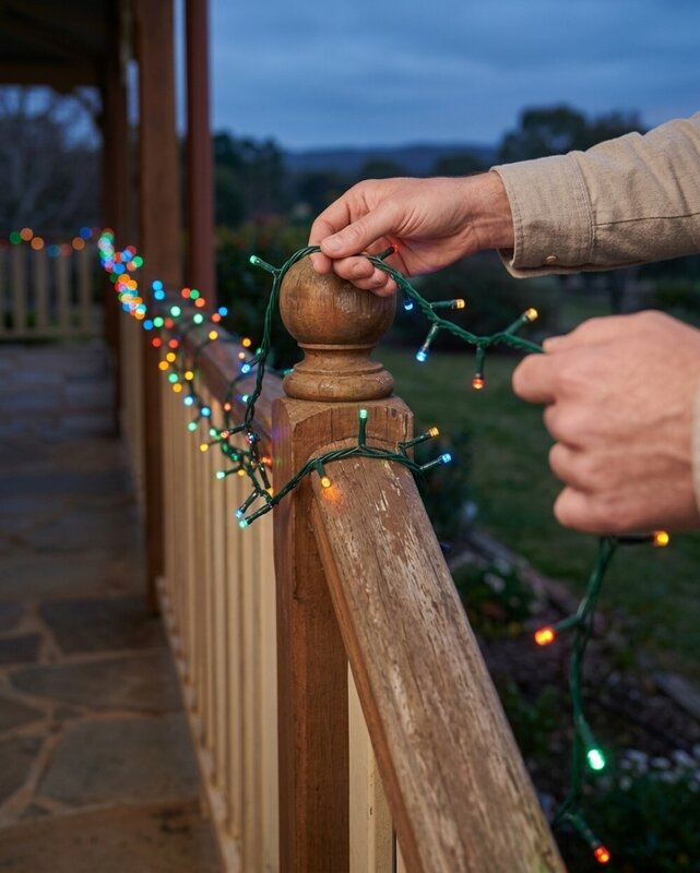 500 Multi Serene Colour LED String Fairy Lights 8 Function With Timer | 25m — image 4