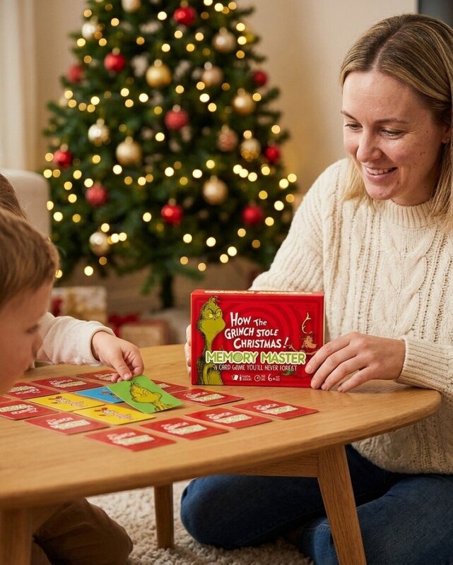 Dr. Seuss The Grinch Official Memory Master Card Game | 1-4 Players — image 3