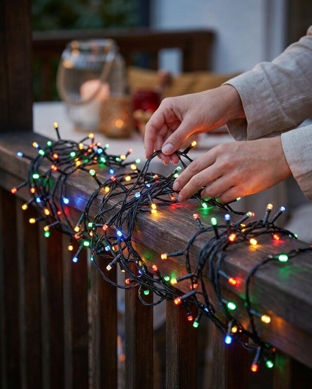 300 Multi Colour LED String Fairy Lights 8 Function With Timer | 15m — image 4