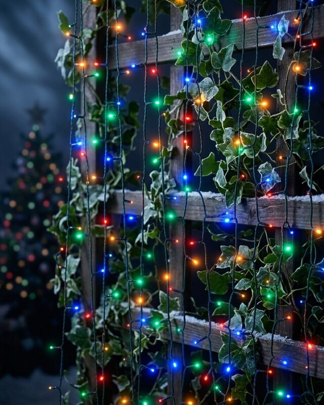 200 Multi Colour LED Solar String Fairy Lights 8 Function | 20m — image 8