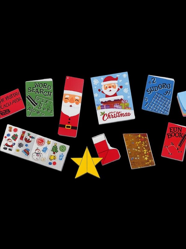 50x Red & Green Foil Merry Christmas Bon Bons (Crackers) | 29cm — image 6