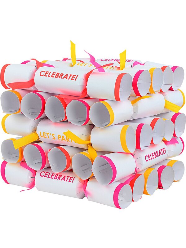 50x Celebrate & Let's Party Christmas Bon Bons (Crackers) | Multi Size Pack — image 5