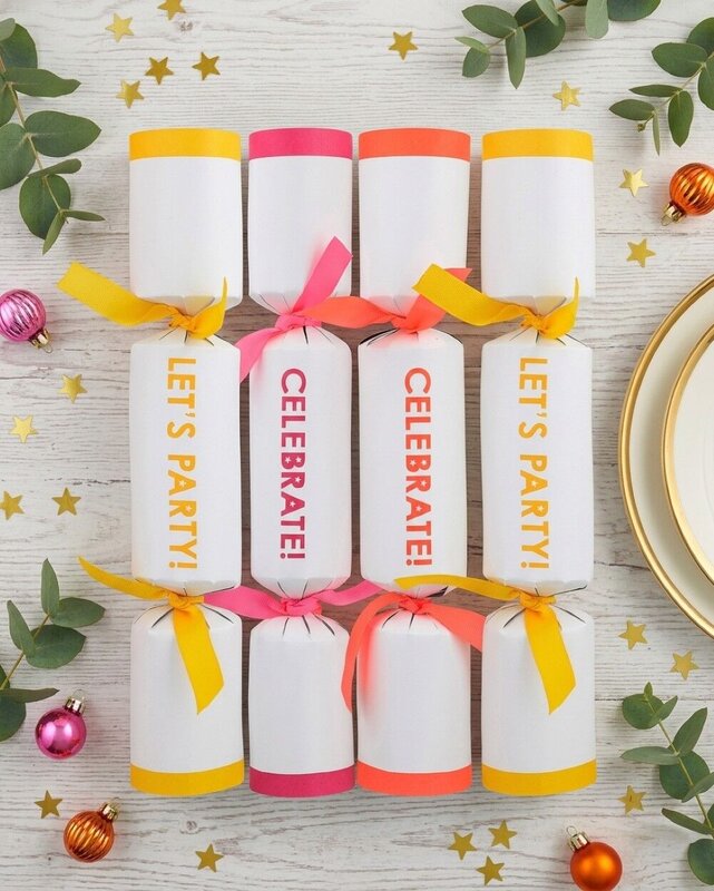 50x Celebrate & Let's Party Christmas Bon Bons (Crackers) | Multi Size Pack — image 2