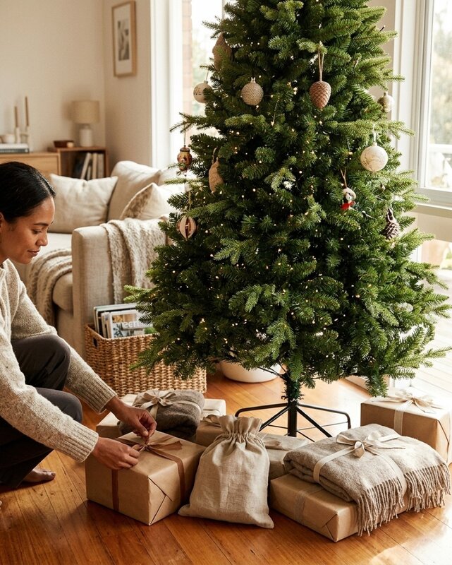 2.3m Muskwa Mountain Dual Tip Christmas Tree | 2051 Juniper & Fir Tips — image 4