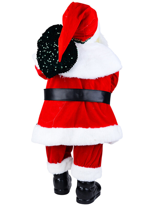 Grand Heritage Regal Christmas Santa With Pocket Watch Figurine | 85cm — image 5