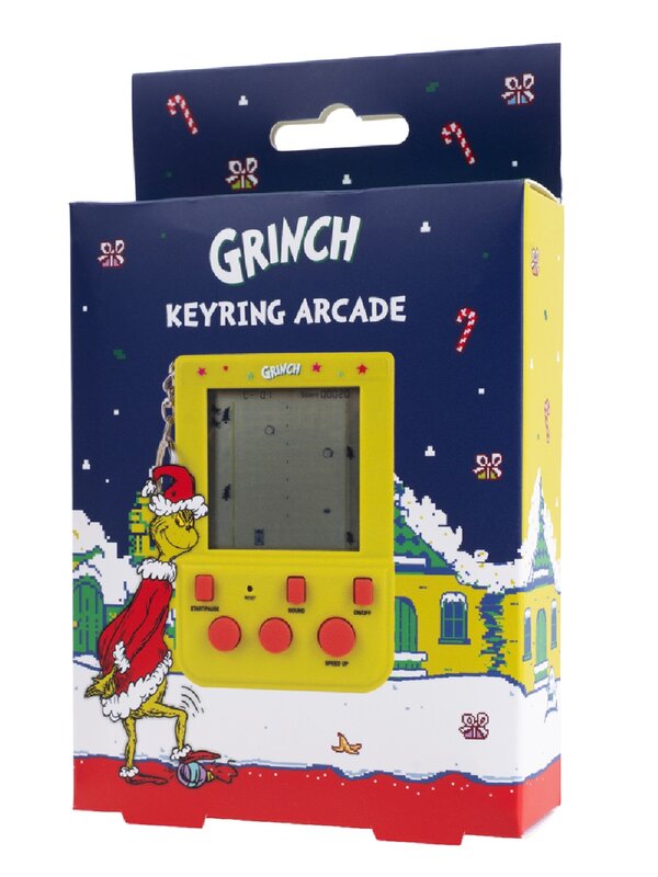 Official Dr. Seuss The Grinch Keyring Arcade Game | Portable Handheld Console — image 3