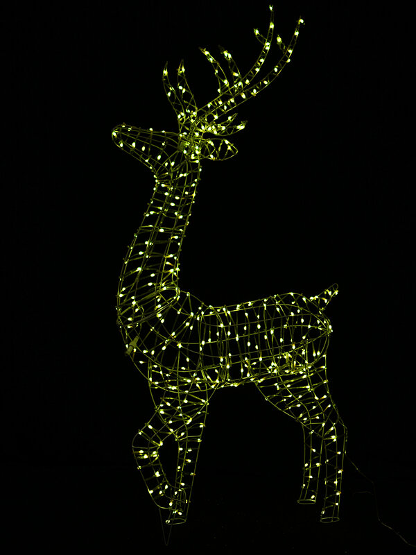 1.5m Rainbow Reindeer 3D Smart LED Outdoor Christmas Motif | 17 Sequences — image 6
