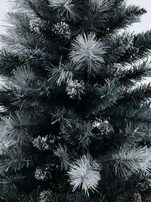 2.3m Gray River Arctic Artificial Christmas Tree | 1028 Grey & White Tips — image 3