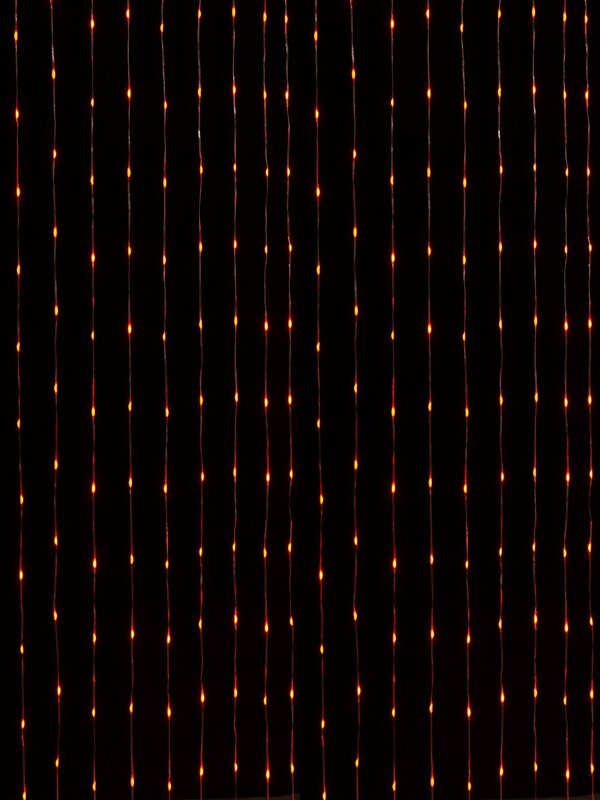 240 Smart Multi Colour LED Seed Bulb Waterfall Christmas Curtain Light - 1.8m — image 5