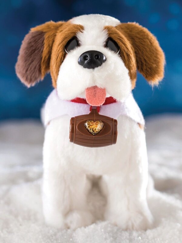 24cm Elf On The Shelf Elf Pets A Saint Bernard Tradition Plush Toy Set — image 4