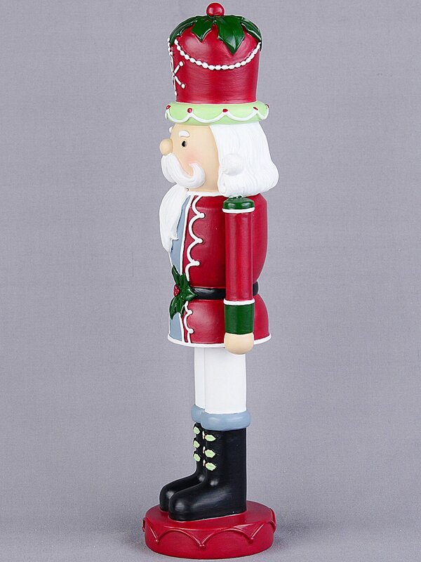 27cm Traditional Aristocrat Nutcracker Soldier Resin Figurine — image 7