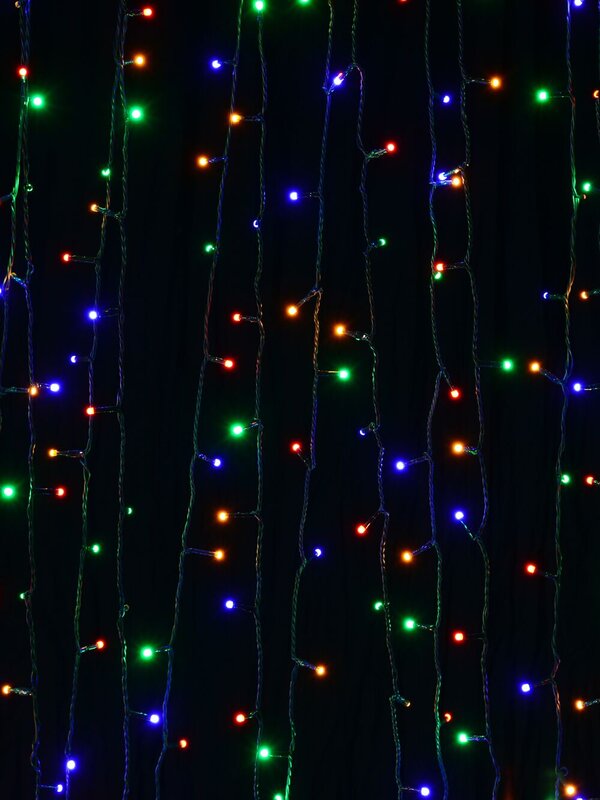 300 Multi Colour LED Mini Round Bulb Christmas Fairy String Lights - 30m — image 4