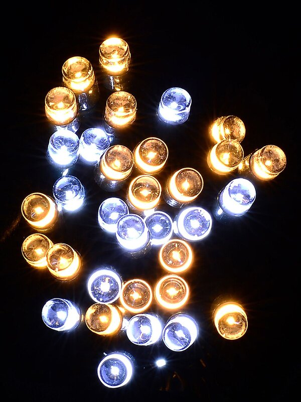 300 Warm & Cool White LED 15m String Fairy Light — image 2