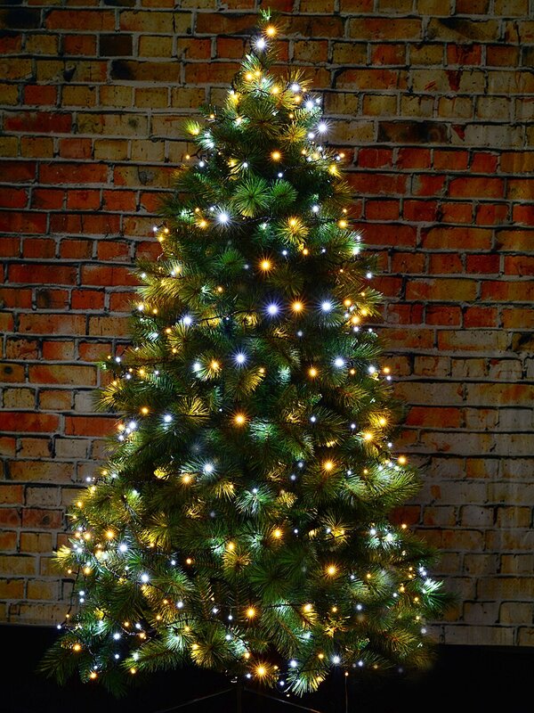 300 Warm & Cool White LED String Fairy Lights 8 Function With Timer | 15m — image 5