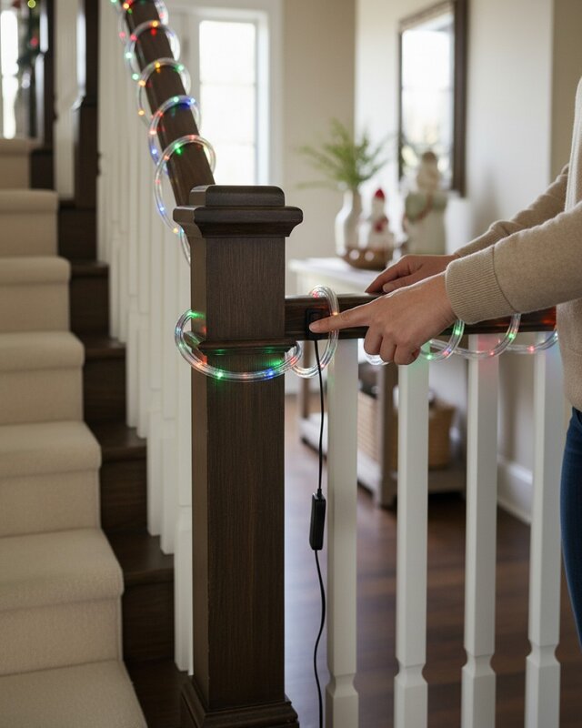 30m Outdoor Multi Colour LED Tube Rope Light | 8 Function Controller — image 4