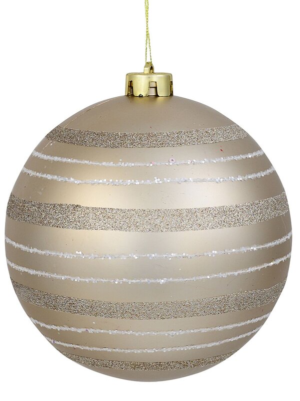 32x Lustrous Platinum Mixed Essential & Grand Baubles | 60mm & 15cm — image 3