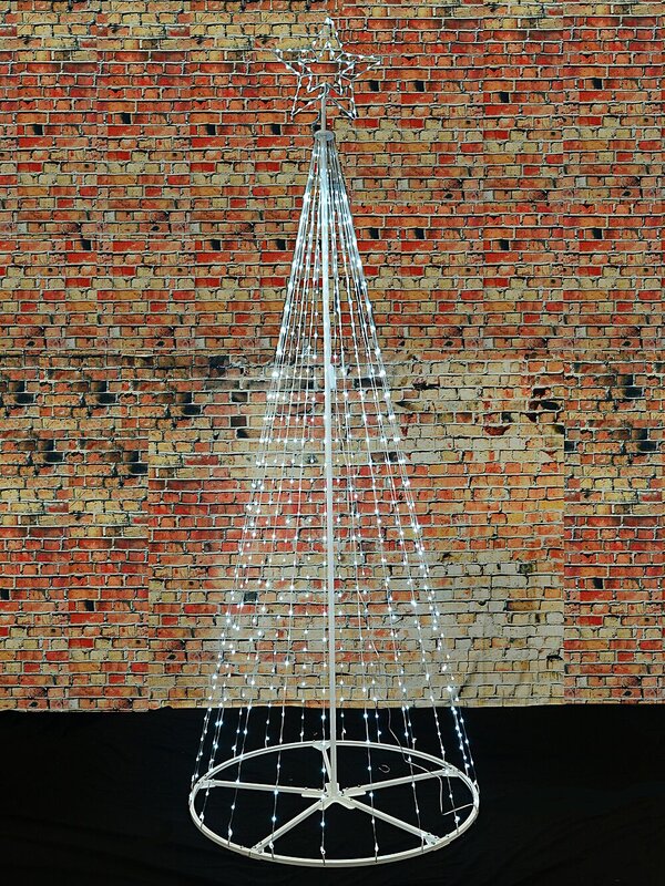 3.6m Outdoor Digital LED Gigantic Conical 3D Christmas Tree With App Control — image 9