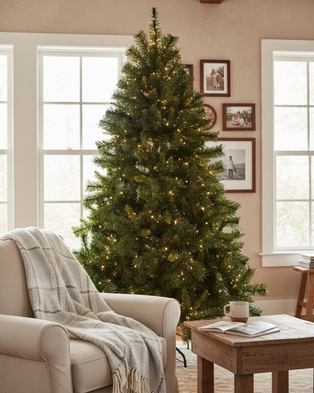 3m Eastern Evergreen Artificial Christmas Tree | 2711 Tips & Hinged Branches — image 4