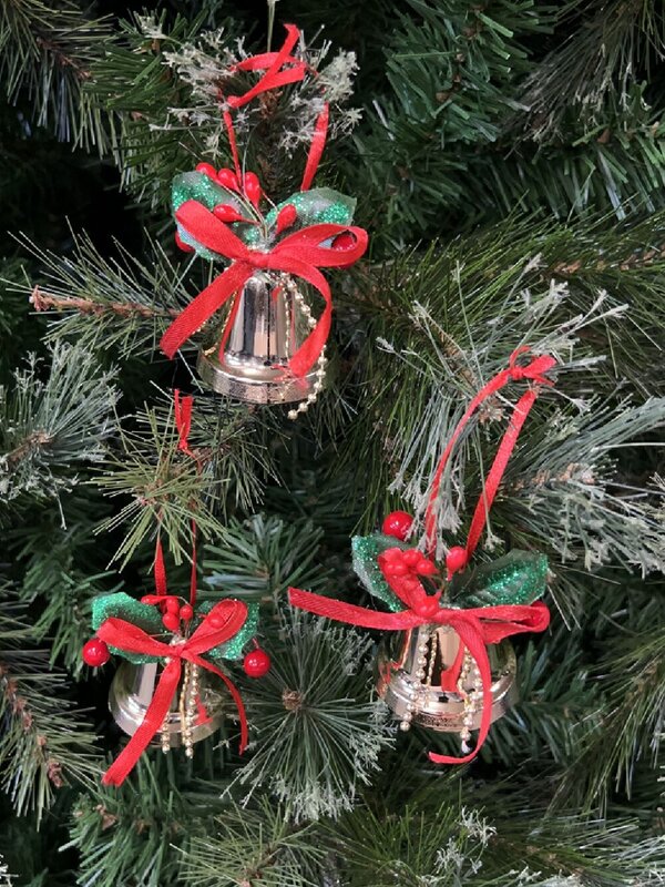 3x Gold Glossy Whimsical Essential Bell Drop | 50mm — image 2
