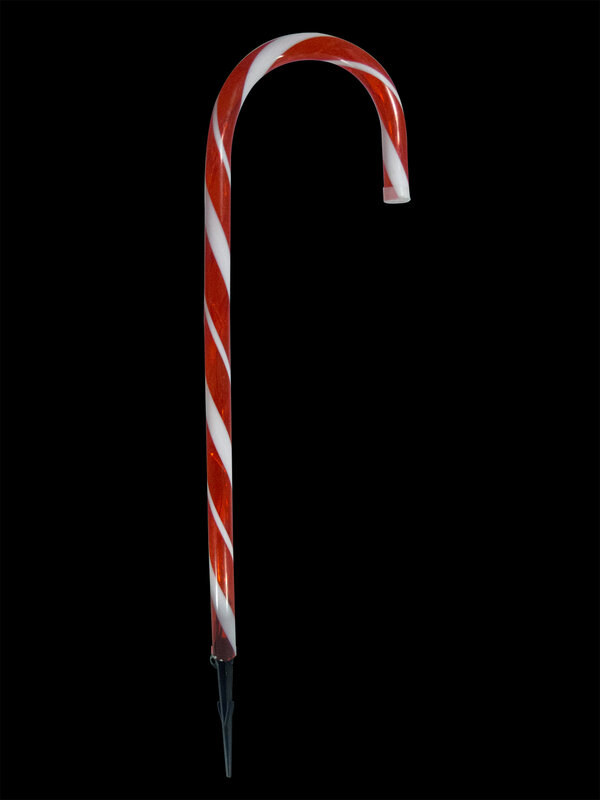 4 Large LED Candy Cane Pathway Stakes - 3m — image 4