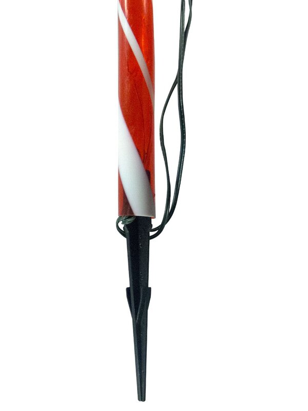 4 Large LED Candy Cane Pathway Stakes - 3m — image 5