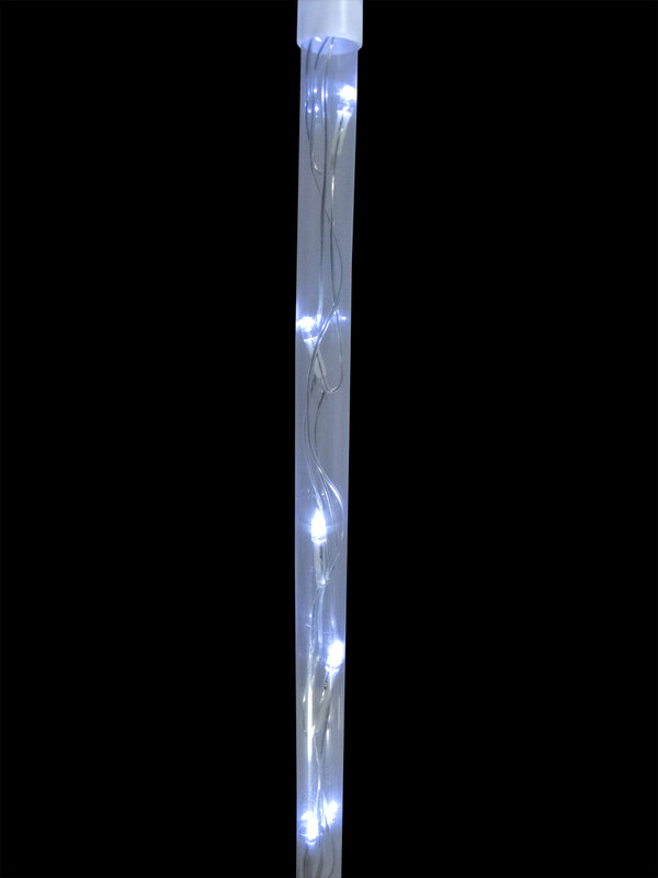 4 LED Santa Stop Here Pathway Stakes - 4m — image 4
