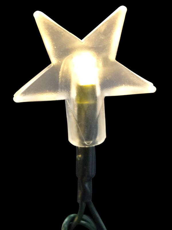 40 Warm White Lighting Connect LED Stars String Ligh - 5m